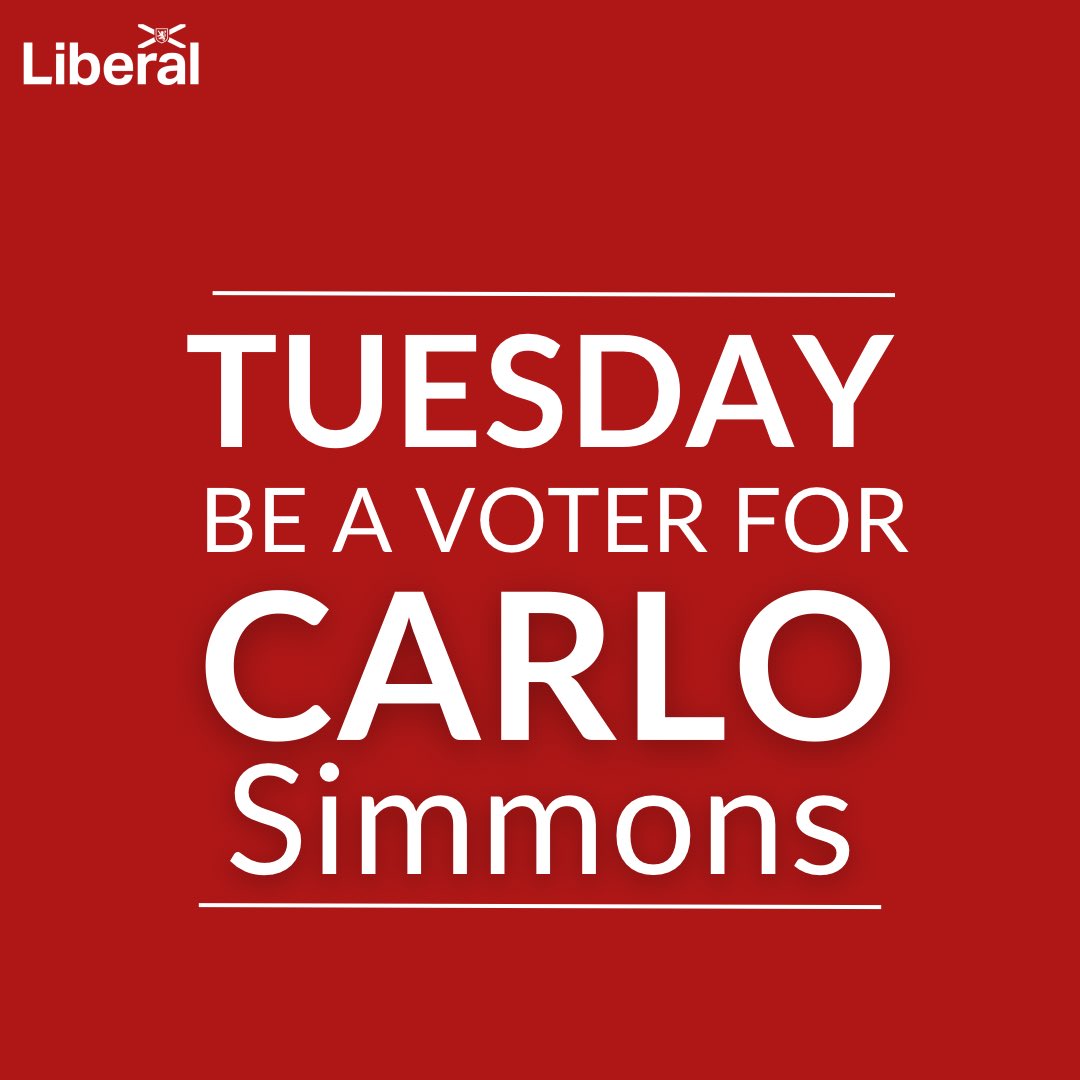 Today is Election day! You have until 8pm to get out and vote for your voice. If you need a ride to the polls, contact my team 902-444-0557