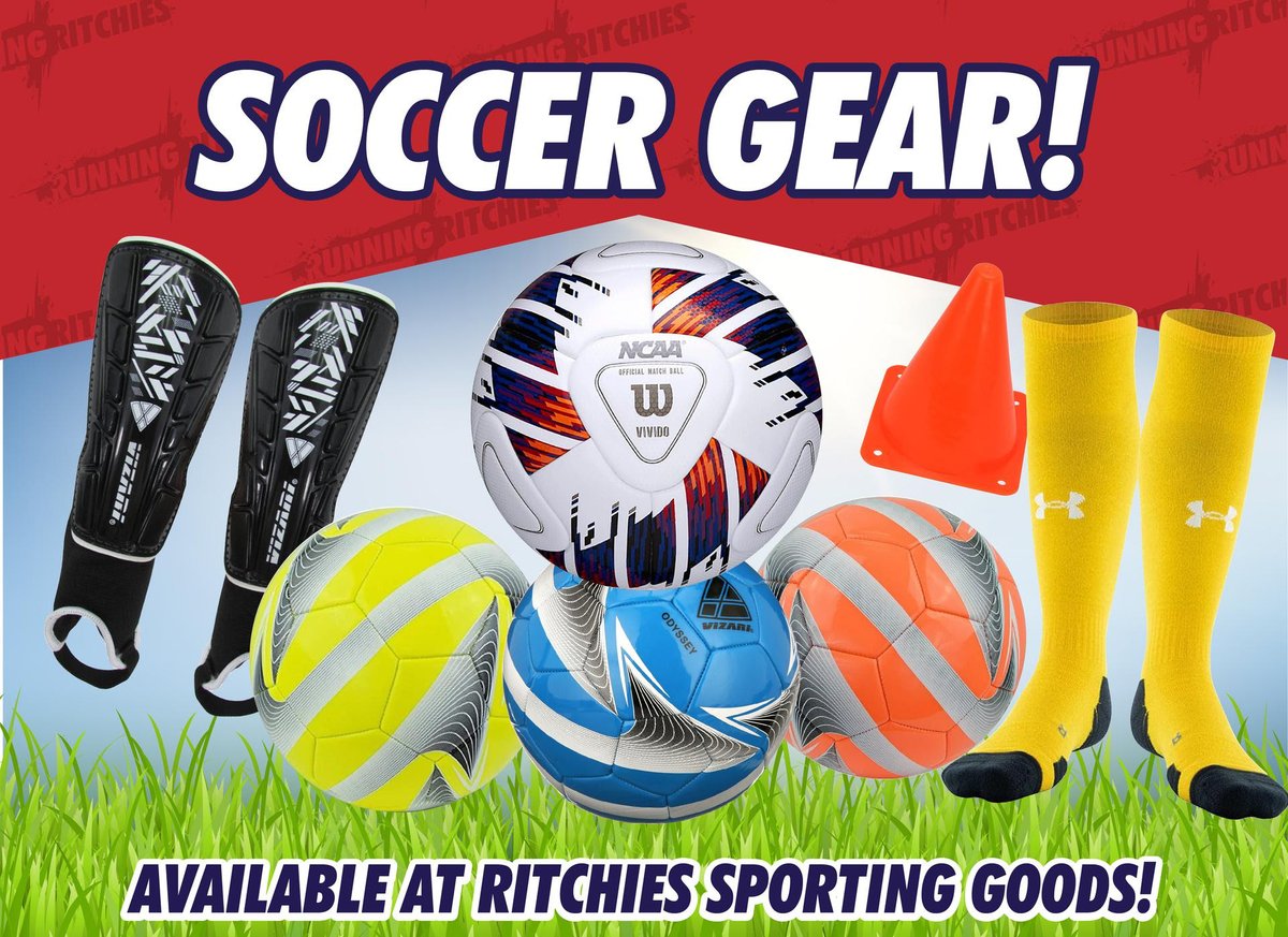 Save a bundle with our youth soccer package! For only $49.99, get:

⚽️ Shoes
⚽️ Shin Guards
⚽️ Soccer Ball

*In stock items only.

#onlyatritchies #ritchies #ritchiessports #runningritchies #ritchiessportinggoods #tallmadge #tallmadgeohio #soccer #soccerpackage