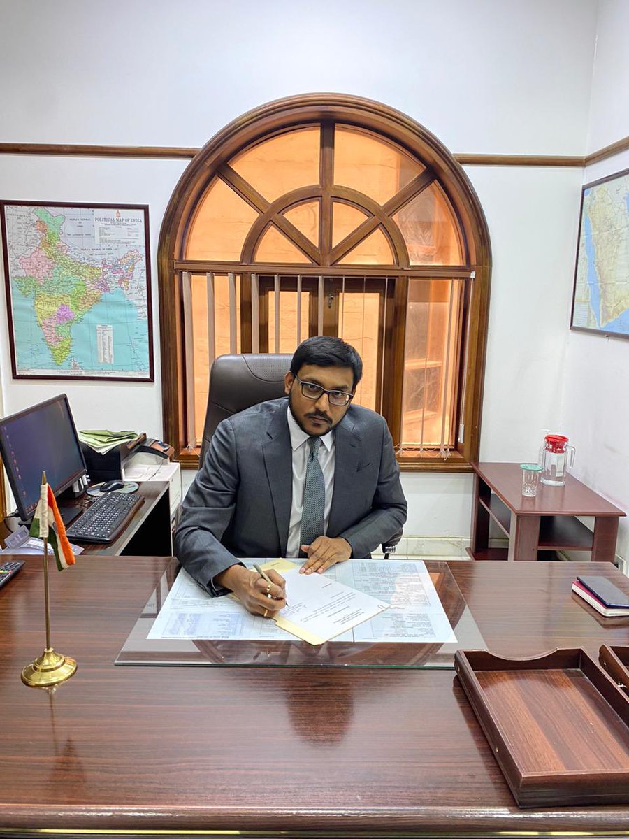 Mr. Abu Mathen George assumed charge today as the Deputy Chief of Mission in Embassy of India Riyadh. Embassy family welcomes the new DCM and wishes him good luck.