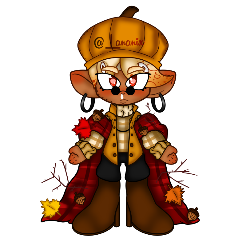 Lanalix's tweet photo. - Latte, Haukea 'Breezy' &amp; Kau'i 'Sirene' Plush Work - 
#splatoonart #splatoonoc https://t.co/M3rsXmRMw3