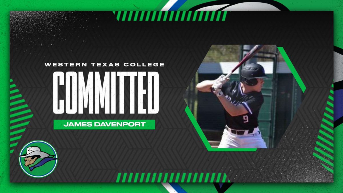jtdavenportBB27's tweet photo. I am proud to announce my commitment to Western Texas College to continue my academic and baseball career. Thank you to my friends,Family, and coaches that have supported and helped me along the way. Go Westerners
@JDbaseball0023 https://t.co/44UnEbzZwh