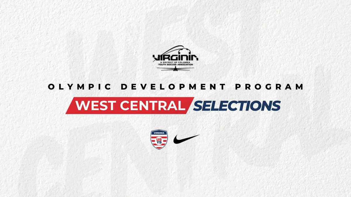 vayouthsoccer's tweet photo. ‼️ Breaking News: Virginia ODP Announces Player Selections for the 𝐖𝐞𝐬𝐭 𝐂𝐞𝐧𝐭𝐫𝐚𝐥 𝐃𝐢𝐬𝐭𝐫𝐢𝐜𝐭 Training Pool

Congrats to players and the clubs represented!

Selections: https://t.co/VfStaXIlak https://t.co/abP5IABWhE