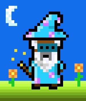 etherwizard's tweet photo. We all know @CryptoDickbutts used inspiration for their traits from iconic NFT collections such as @cryptopunks @CyberKongz, @ArtOnBlockchain squiggles &amp; @dmitricherniak ringers ...

... but there's another collection you have probably forgotten about: The #PixaWizards 🧙‍♂️🧵👇 https://t.co/q6XUijdzfV