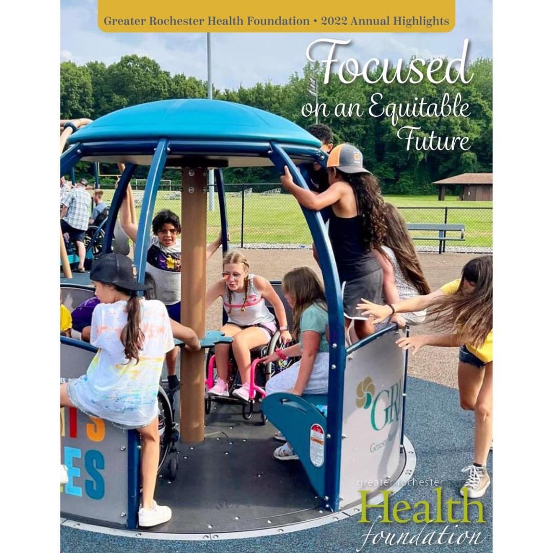 We're delighted to present our Annual Highlights to the community: Focused on an Equitable Future. We are especially proud to uplift the stories of grantees who are working diligently to create a healthier region where all people can thrive!

Read &amp; Share: tinyurl.com/55jsk4wm