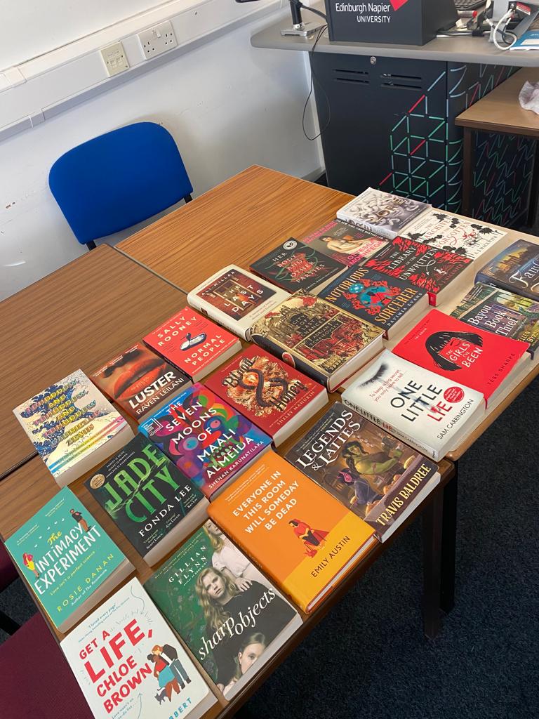 Napier Book Club tweet media