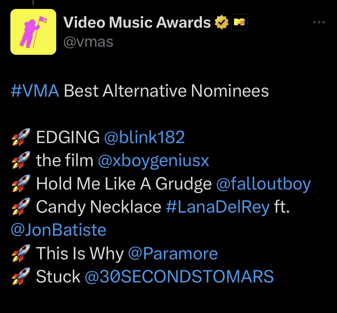 bellaxkristen's tweet photo. The music video Kristen Stewart directed for Boygenius, ‘the film’ is nominated for 2 Video Music Awards, best alternative video and best art direction.❤️ #VMAs https://t.co/2qmUcnEPBF