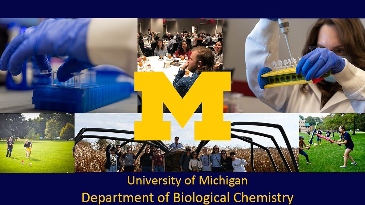 Excited to continue building a dynamic Biological Chemistry community @UMich!! See advertisement for faculty positions and share widely: jobs.sciencecareers.org/job/647063/fac…
