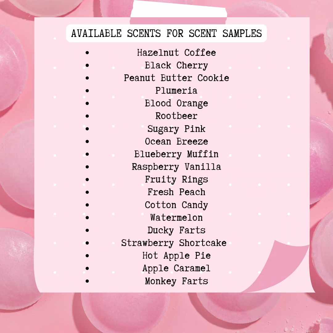 New sale! 50% of everything. Scent molds will be $0.50 and wax beads will be $2.50