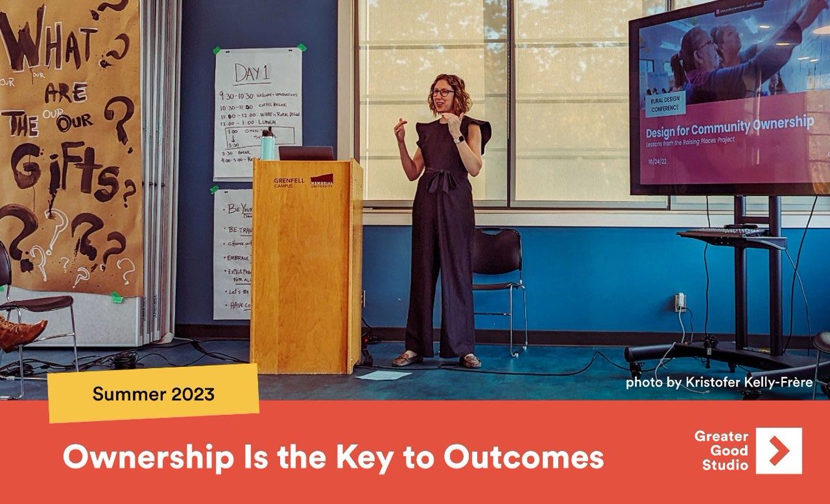 Ownership Is the Key to Outcomes—the latest newsletter from our studio’s Executive Director, @sara_aye 

share.sender.net/campaigns/68Zi…