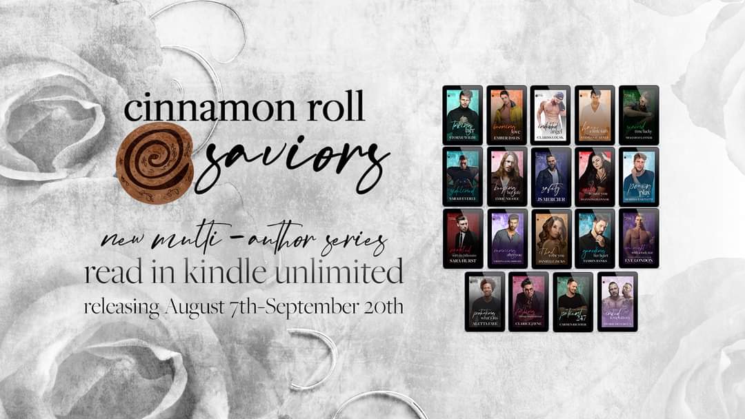 It's release month for the cinnamon roll saviors!

Find the series here: amazon.com/gp/product/B0C…

#lollafiction #runningafteryou #romanticsmuttyfeels #cinnamonrollsaviors #bookseries #romanceanthology