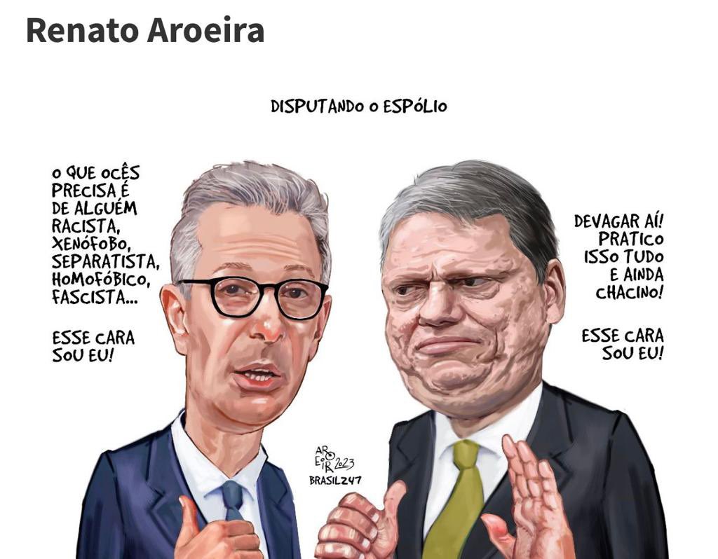 joaodomenech's tweet photo. Zema e Tarcisio são bolsonaristas fascistas. Não os deixemos enganar ninguém. https://t.co/NIgghrwwkC