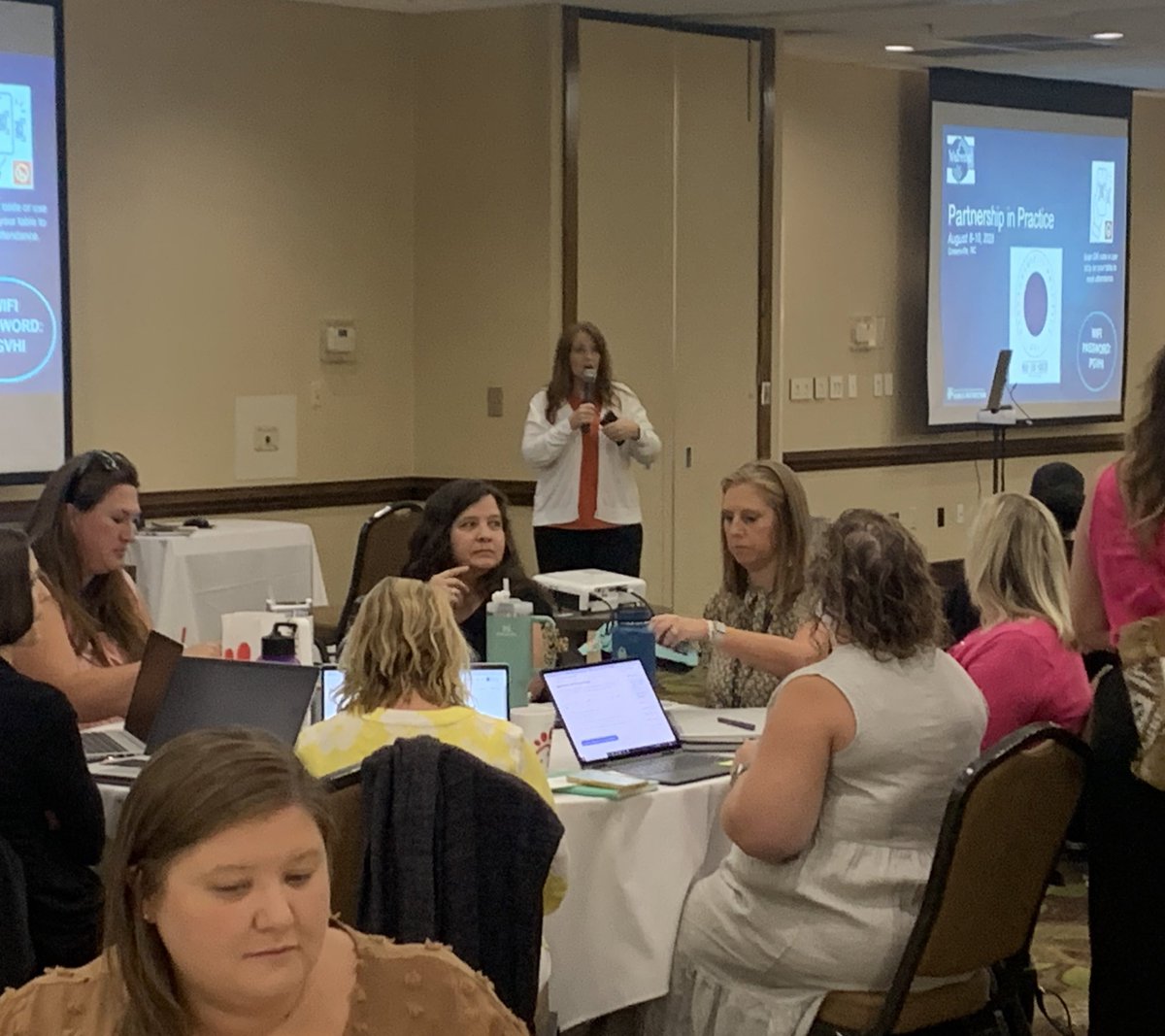 tonia_parrish's tweet photo. Day 1 of the OEL ELS Partnership in Practice meeting is off to a great start! @NCDPI_OEL #NCReadLeadSucceed #NCELS https://t.co/lJycv1XCtW