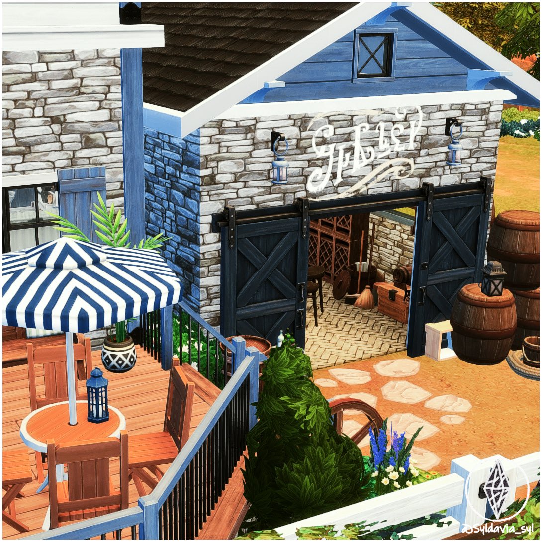 Syldavia_syl's tweet image. Unas fotitos que compartí por IG de las Bodegas Grape, el reto  mensual de #ColegasSimmers 
Tenéis el Speed Build en el canal 👇

youtu.be/QBmPtT0Sadc

#TheSims4HorseRanch