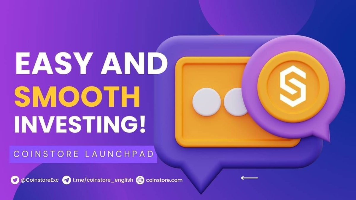 Immerse in <a href="/CoinstoreExc/">Coinstore</a> Launchpad No coding required! Our interface speaks the language of simplicity, making crypto investment a delight. Start your earnings adventure today. Join us on this aquatic journey!  Signup: h5.coinstore.com/h5/signup?invi… #Coinstore #CoinstoreIEO #Launchpad