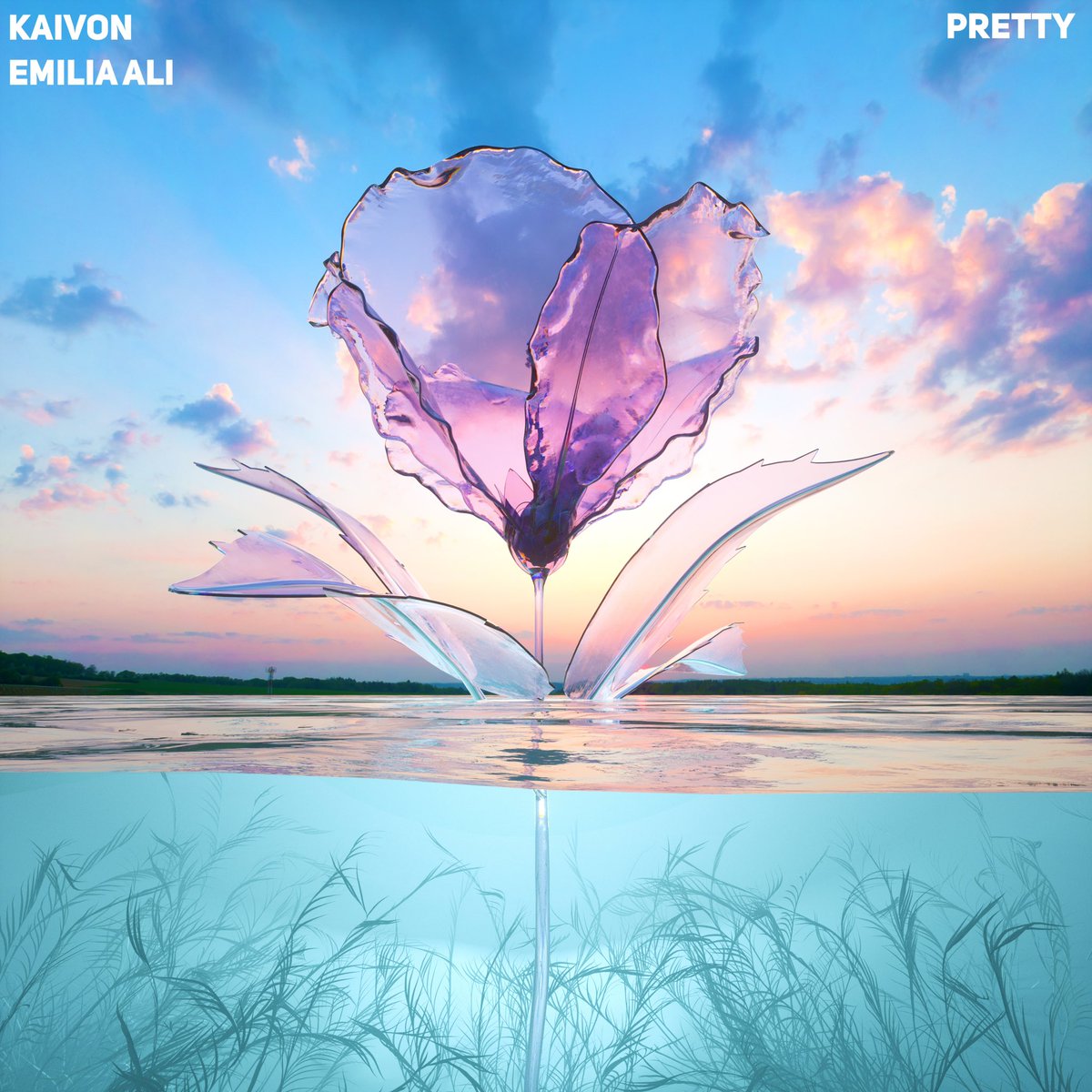 KAIVONOFFICIAL's tweet photo. Kaivon x Emilia Ali - Pretty 

Out this Friday. Incredibly excited for you to hear this song 💜🪻 https://t.co/8IoxVUM8de