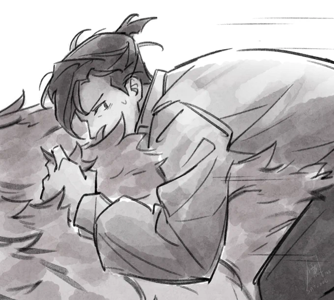 "The Beast You've Made of Me"- chapter 1 is up!!  Felix is having a rough time. A massive wolf shows up, but can Felix really trust those big brown eyes?   A werewolf Sylvain x human Felix AU   AO3 link below!   #FE3H #FireEmblemThreeHouses #sylvix