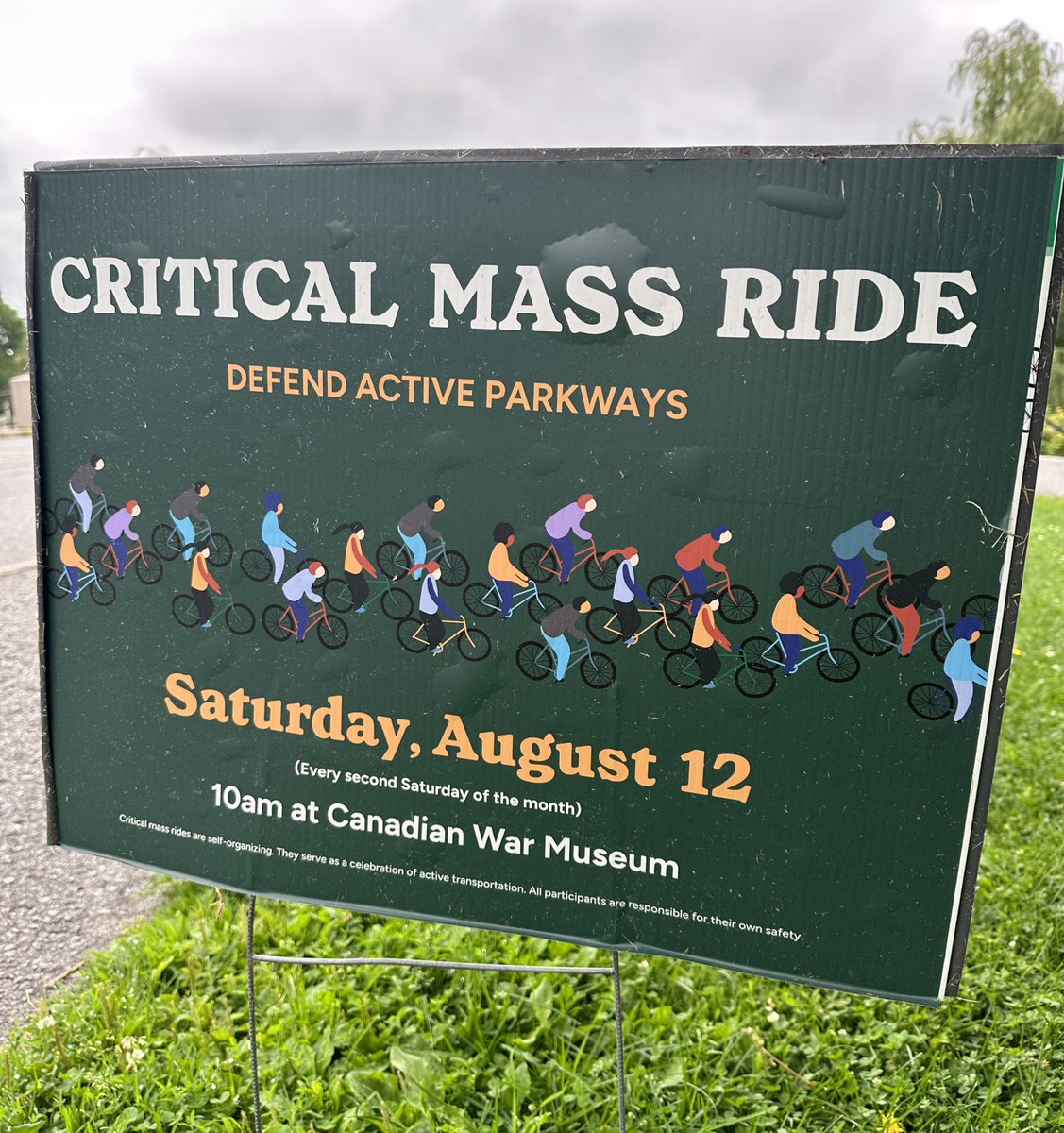 ParkwaysPeople's tweet photo. The Critical Mass countdown is on! 

#ottbike https://t.co/tkDMu2AWsZ