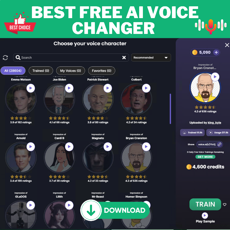 BrisingrFX's tweet photo. 🚀Experience the Next Gen AI Voice Changer🚀
🗣Choose from 30 000+ Spellbinding Voice Variations🗣
Free Download - Act Fast!⏳
Tag 5 friends, spread the word, and win the Premium Voice Pack! 🎁 #AIvoicechanger #LimitedTimeOffer