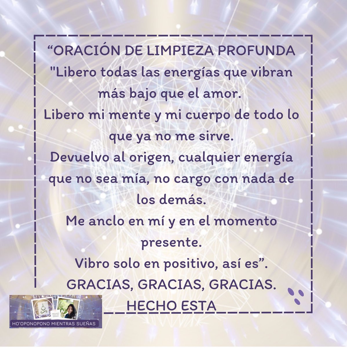 hoponopono_m_s's tweet image. ♡ #Hoponopono #mientras #sueñas / #Tienda #Mística.♡
♡ #Terapias #Místicas #Alternativas y #productos para #armonizar #cuerpo y #mente.♡
🕉️🙏🏿🪬 ⚛️
♡ #Sanaciones, #reflexiones, #despertar #espiritual, #poemas, #cuentos #zen, #metafísica y #espiritualidad ♡
♡ #gracias