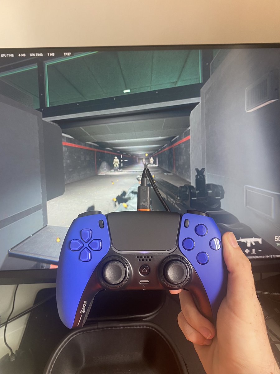 Huge shoutout to <a href="/ScufGaming/">SCUF</a> for sending me this beautiful PS5 Reflex Controller! 
Cant wait to use this at LAN! #ad