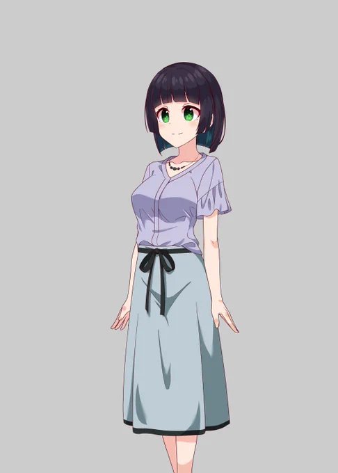 夏服完成しました、明日は冬服頑張るぞいします٩('ω')و 