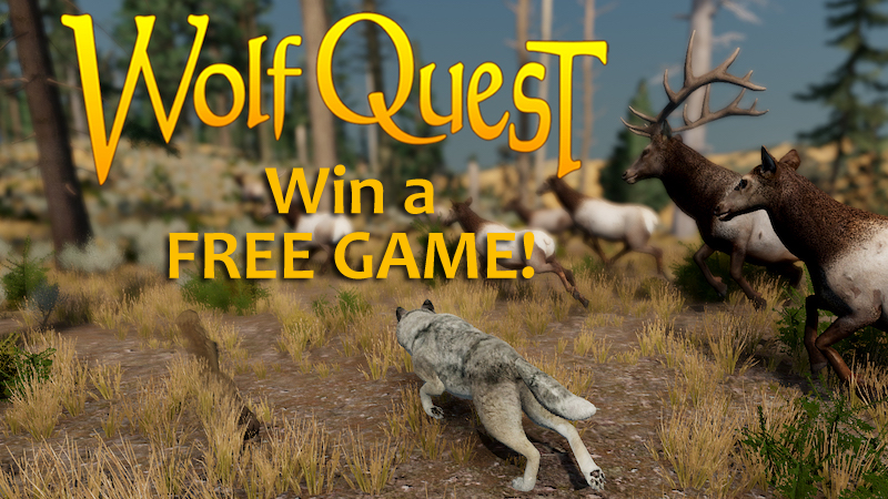 WolfQuestGame's tweet photo. Win a Free Copy of WolfQuest!

How to enter the giveaway: https://t.co/NssdbOs2yJ https://t.co/SJwZtyTVFc