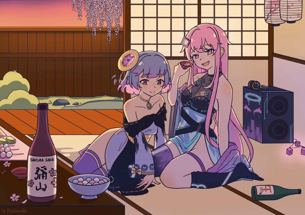 scsa20's tweet photo. The other version I've mention last week of @shaeru_in and I character enjoying some sake! Hope you love it!

Artist: @Pinkiosella 

#AkheeraArt #originalcharacters #OC #Vtuber #VtuberEN https://t.co/J7hIWQ07Wh