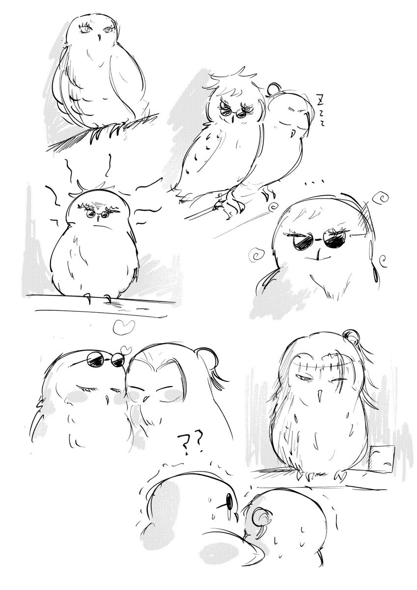 🦉なぞのらくがき