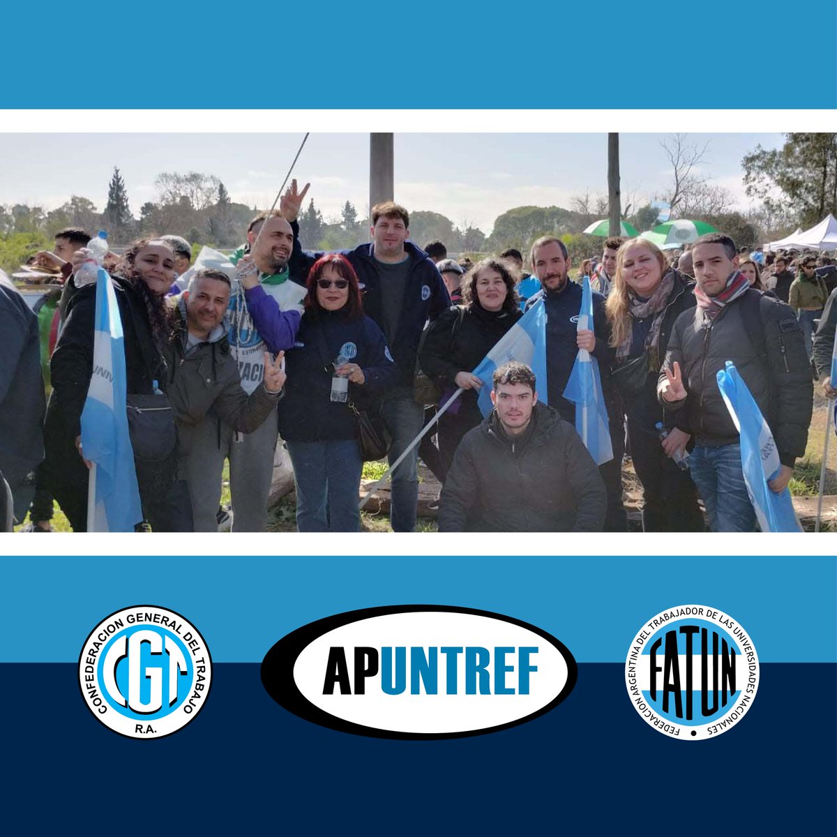 APUNTREF's tweet photo. El domingo tenemos que seguir escribiendo la historia que queremos votando la lista completa de lxs candidatxs de Unión por la Patria.
En Unidad, Solidaridad y Organización.
#UniversidadPublica
#FrenteUniversitario
#UnionPorLaPatria
#SergioMassa
#CGT
#FATUN
#Nodocentes
#APUNTREF https://t.co/l20YlbSr4s