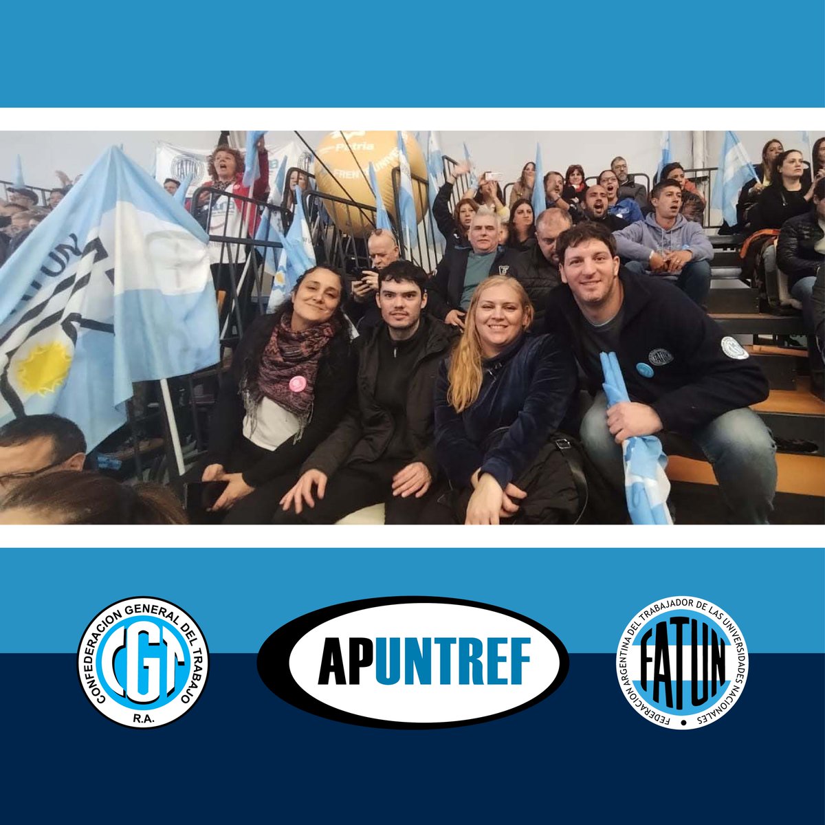 APUNTREF's tweet photo. El domingo tenemos que seguir escribiendo la historia que queremos votando la lista completa de lxs candidatxs de Unión por la Patria.
En Unidad, Solidaridad y Organización.
#UniversidadPublica
#FrenteUniversitario
#UnionPorLaPatria
#SergioMassa
#CGT
#FATUN
#Nodocentes
#APUNTREF https://t.co/l20YlbSr4s