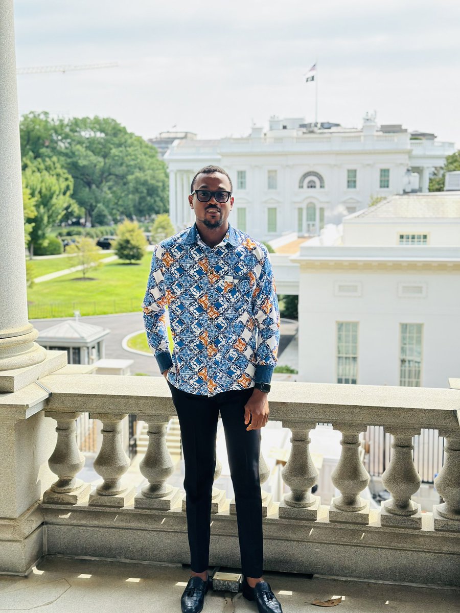 Qrisblinky's tweet photo. I am grateful to the @USEmbassyGhana for the opportunity and humbled by the @WashFellowship’s invite to join the Policy Panel with senior U.S. Government Leadership at the Eisenhower Executive Office Building at the White House compound in Washington DC. 🙏🏾🇬🇭🇺🇸 https://t.co/B8VZLKN9QO
