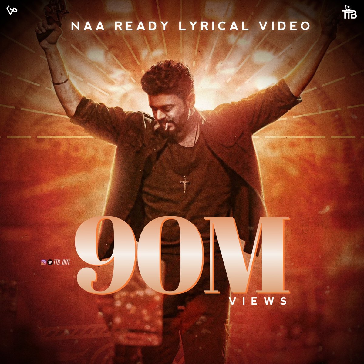 BollyHolyReview's tweet photo. #Leo #NaaReady BANGS 90M+ views on YouTube with 2.4M organic likes.. 🔥
Power of #ThalapathyVijay kick in.. 🫴🏾💥 https://t.co/7N67HZMGq3
