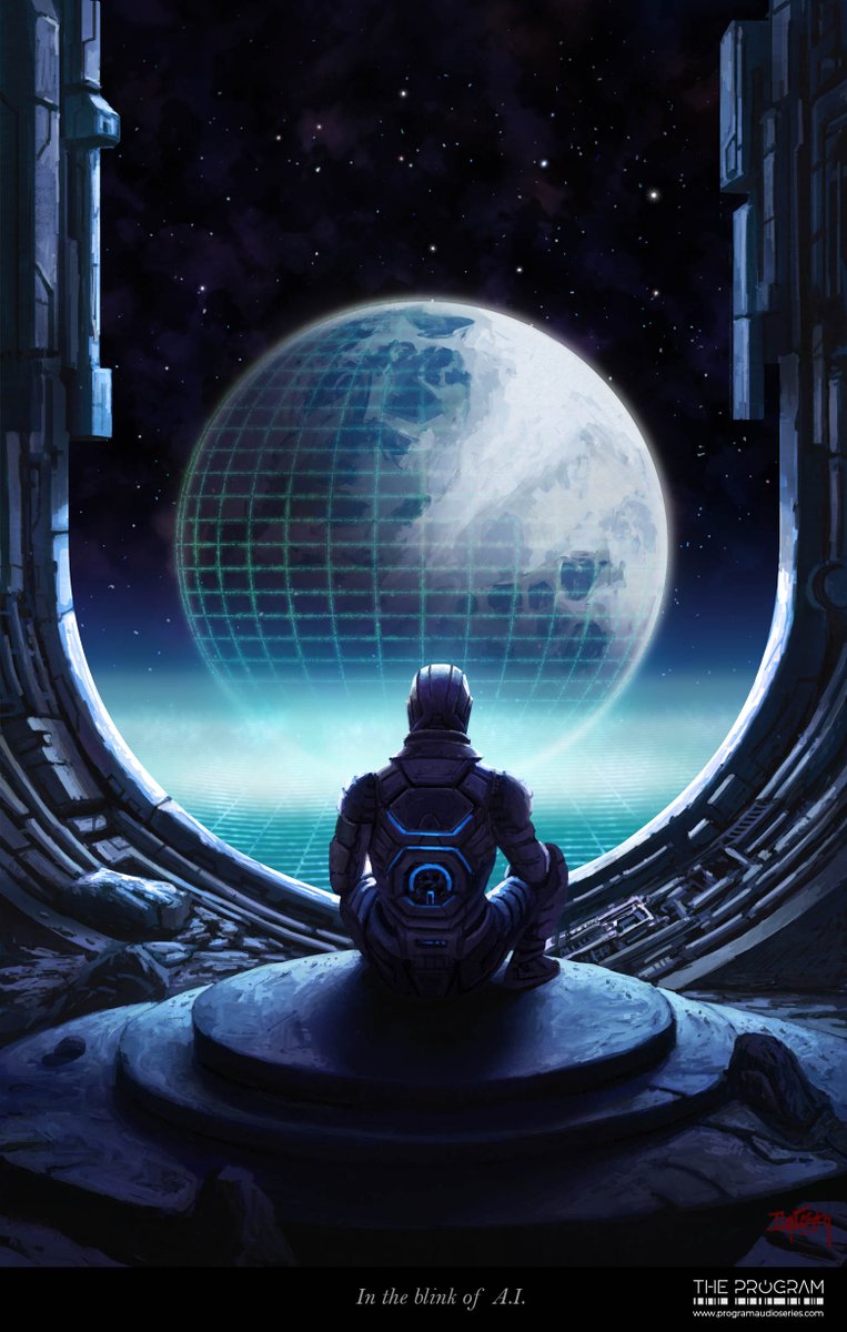 "In the blink of A.I." has been illustrated by <a href="/dacosta_art/">Carlos Dacosta</a> - a perfect story for anyone interested in machine learning, cosmogony, neural networks, metaphysics, and theology (not necessarily in all of them)

Find full episode at apple.co/Program or programaudioseries.com/27-in-the-blin…