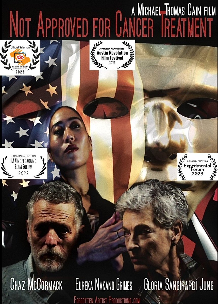 MichaelThomCain's tweet photo. #Movie #NotApprovedForCancerTreatment #OfficialSelection #Screening #Ohio #Premiere @indiegathering #Cleveland Sun Aug 20 @ 3PM $6 for #film block. Room B. Best Western Plus Strongsville Cleveland, 15471 Royalton Road,
Strongsville, Ohio 44136 @forgartistprod #indiefilm https://t.co/k1IwO6PYOG