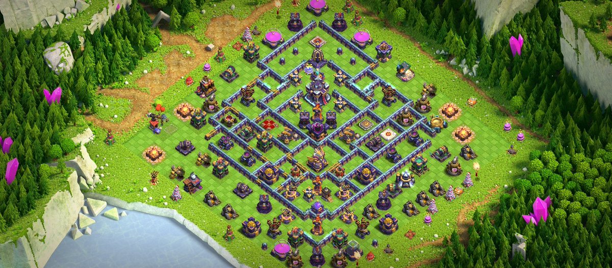 Incredible 1 star base. I got incredible good defense from 5000-5700. don't know how is builder of this base but absolute beast base 
And it's weakness is Edragons 
link.clashofclans.com/en?action=Open…