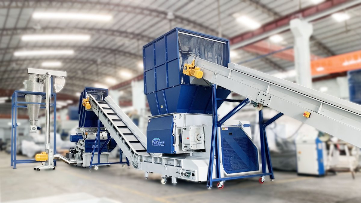 Wiscon_Tech's tweet image. Size reduction is the key to recycling efficiency. For this application, the system consists of our single-shaft shredder and granulator, and cyclone for material collection.

Lump application: youtube.com/watch?v=8Lyd8r…

#recyclingsolutions #recyclingequipment  #shreddermachine