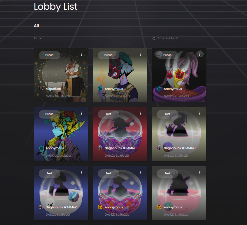 ⛩️Deploying more risk

5 SAMAKI games will appear in the Lobby List soon.

You can play them - if you win, you get a free NFT.

If you lose, your SAMAKI will go to the raffle prize pool, giving you a chance to win it back.

⛩️Are you lucky, anon?

#SAMAKI_DOT_CLUB