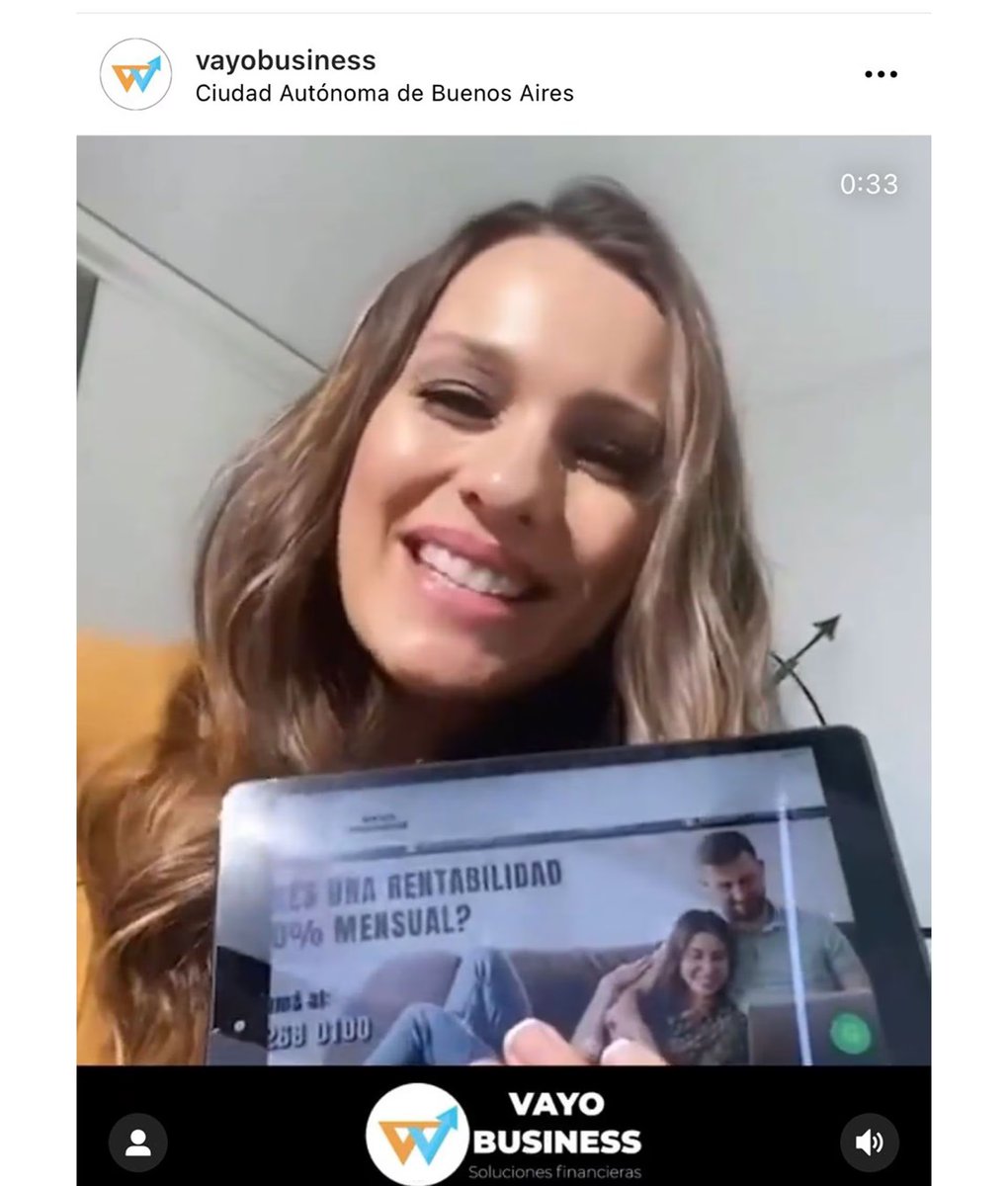 mis2centavos's tweet photo. Pampita promocionó a #CoinX, #VayoCoin, #GeneraciónZoe y al marido. https://t.co/zuLVyIkRwH