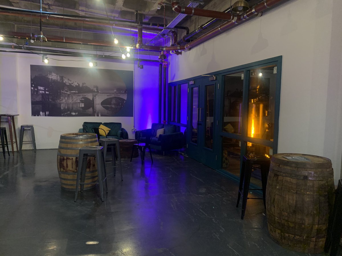 Durham_Business's tweet photo. Drinks are chilling🍸ready to welcome members to the fabulous @DurhamDistilUK 🍸 https://t.co/2KwpzEgnep