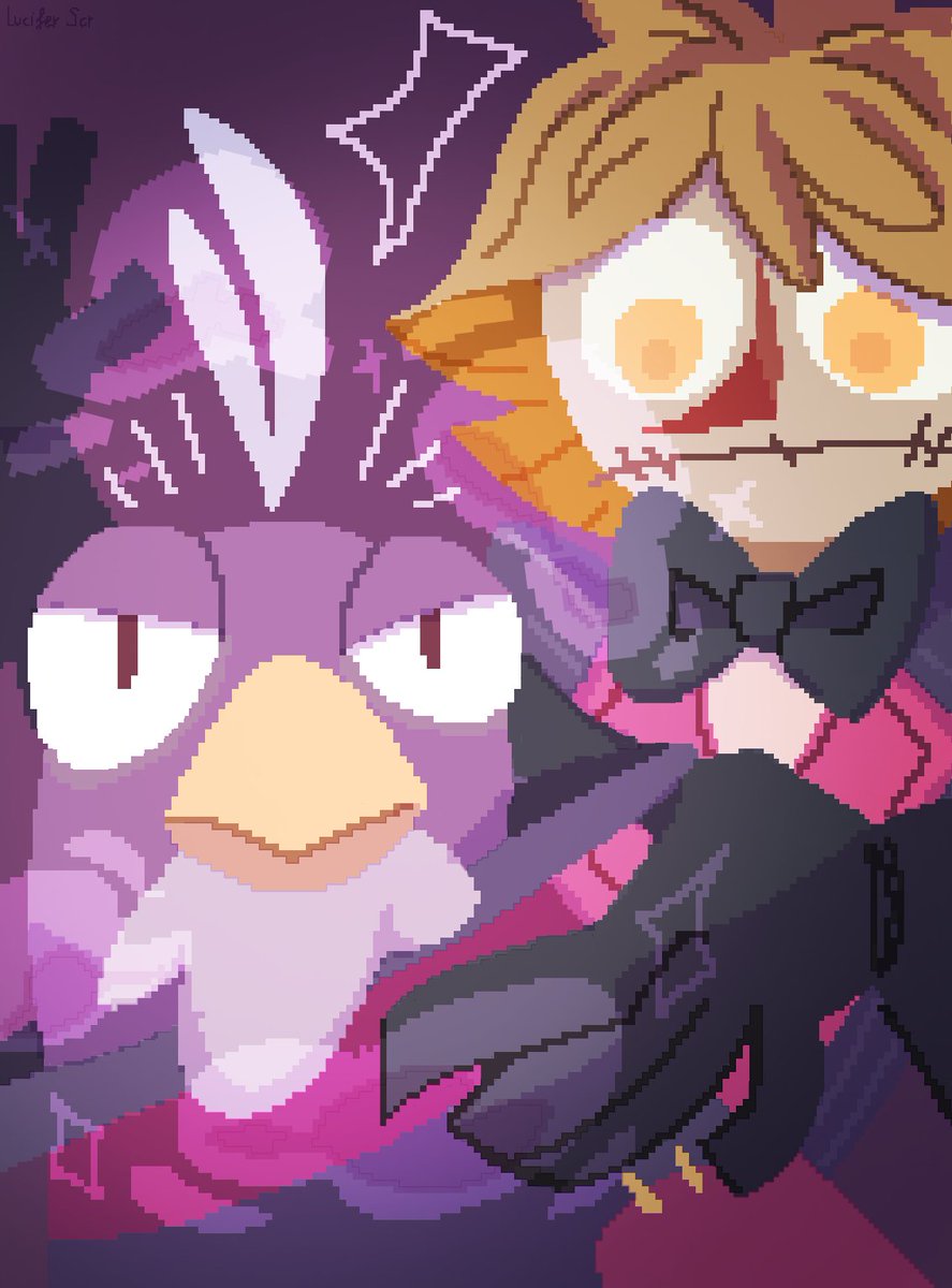 OzsScr's tweet photo. My baby soft boi
#madtale #fanart #scarecrow https://t.co/TqQSctIUnj