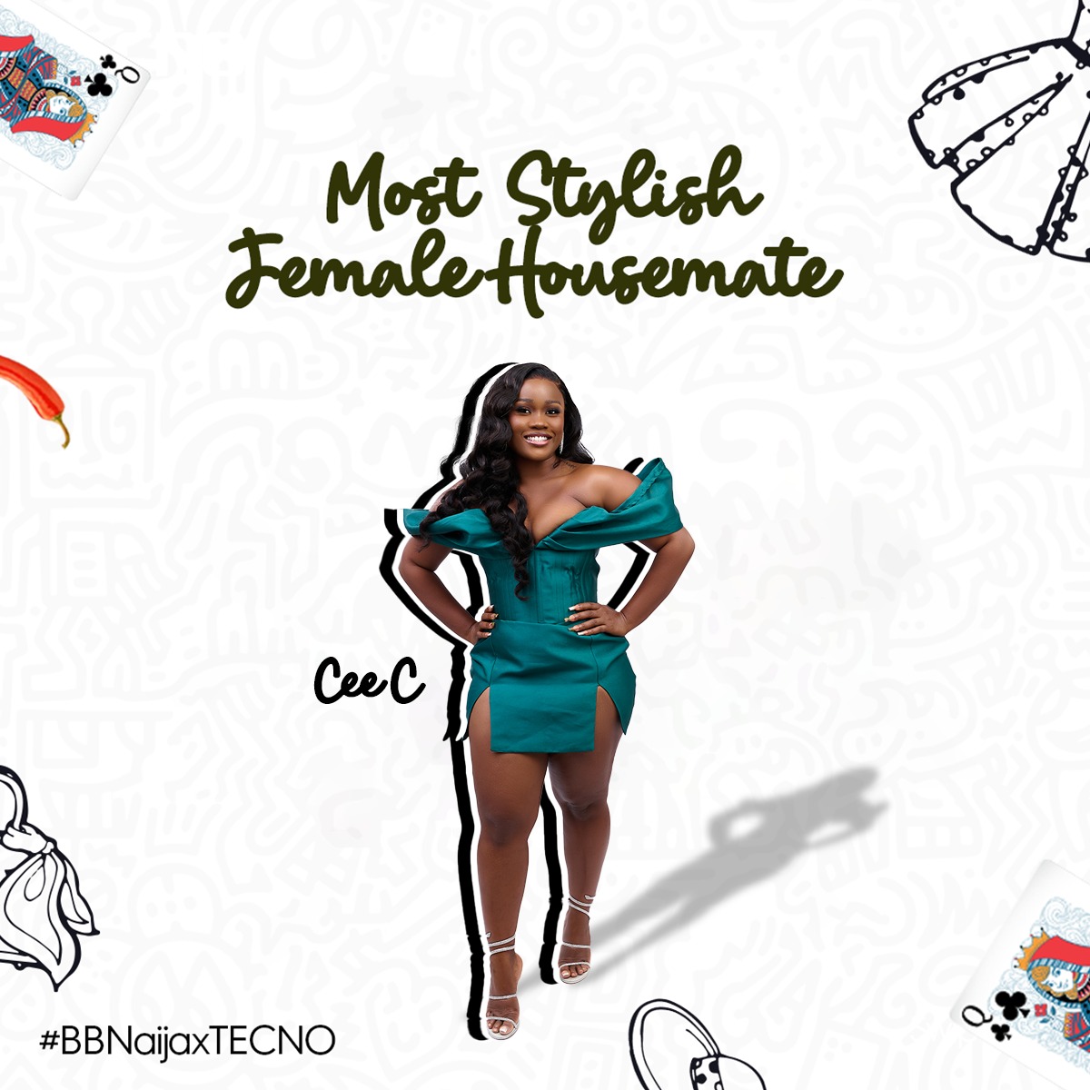 TECNOMobileNG's tweet photo. You redefine what it means to dress with flair and finesse @NeoAkpofure @Official_CeeC
That’s exactly what the people that voted you believe. Congratulations for winning a N100k cash prize reward each.
#BBNaijaxTECNO
#BBNxTECNO https://t.co/9CwdbrwqNe