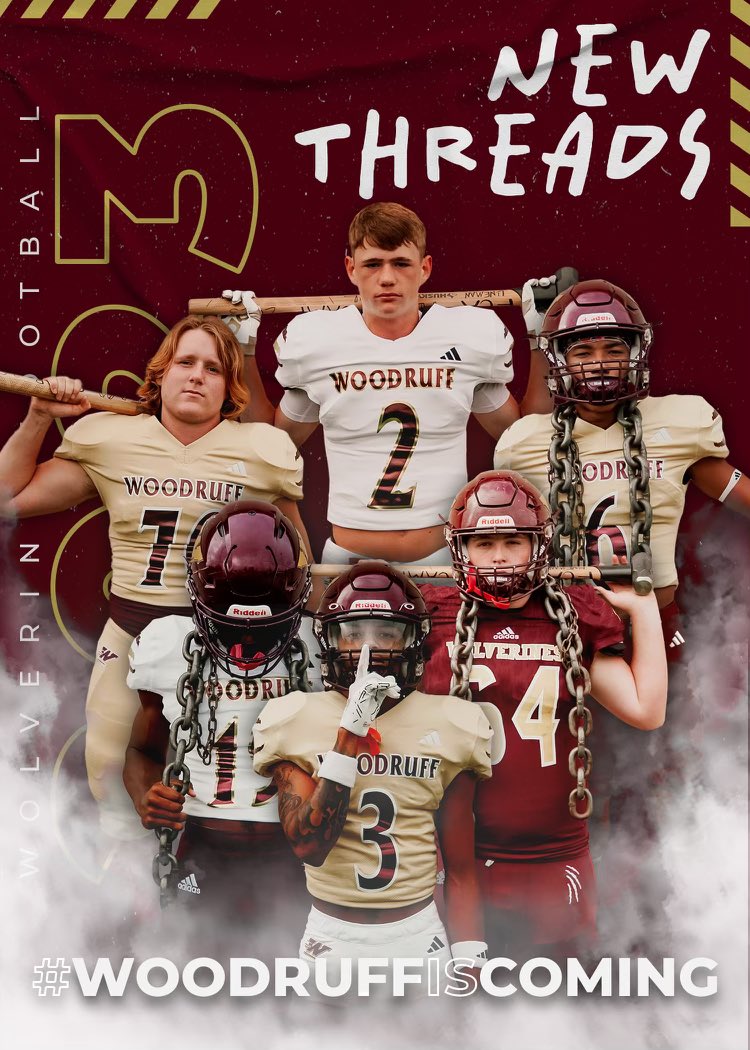 New era…New Threads <a href="/CoachTA6/">Taylor Anderson</a> <a href="/bluehose_53/">CoachHalt</a> <a href="/CoachSettle15/">Jason Settle</a> @kidtomas2727 #EATT #WoodruffIsComing