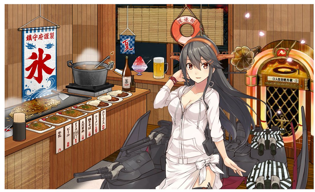 榛名(艦これ) 「うちの榛名は、水着の種類が違う。」|火村 モリタカ＠/5月COMITIA144（B51a)/その次は神戸かわさき10のイラスト