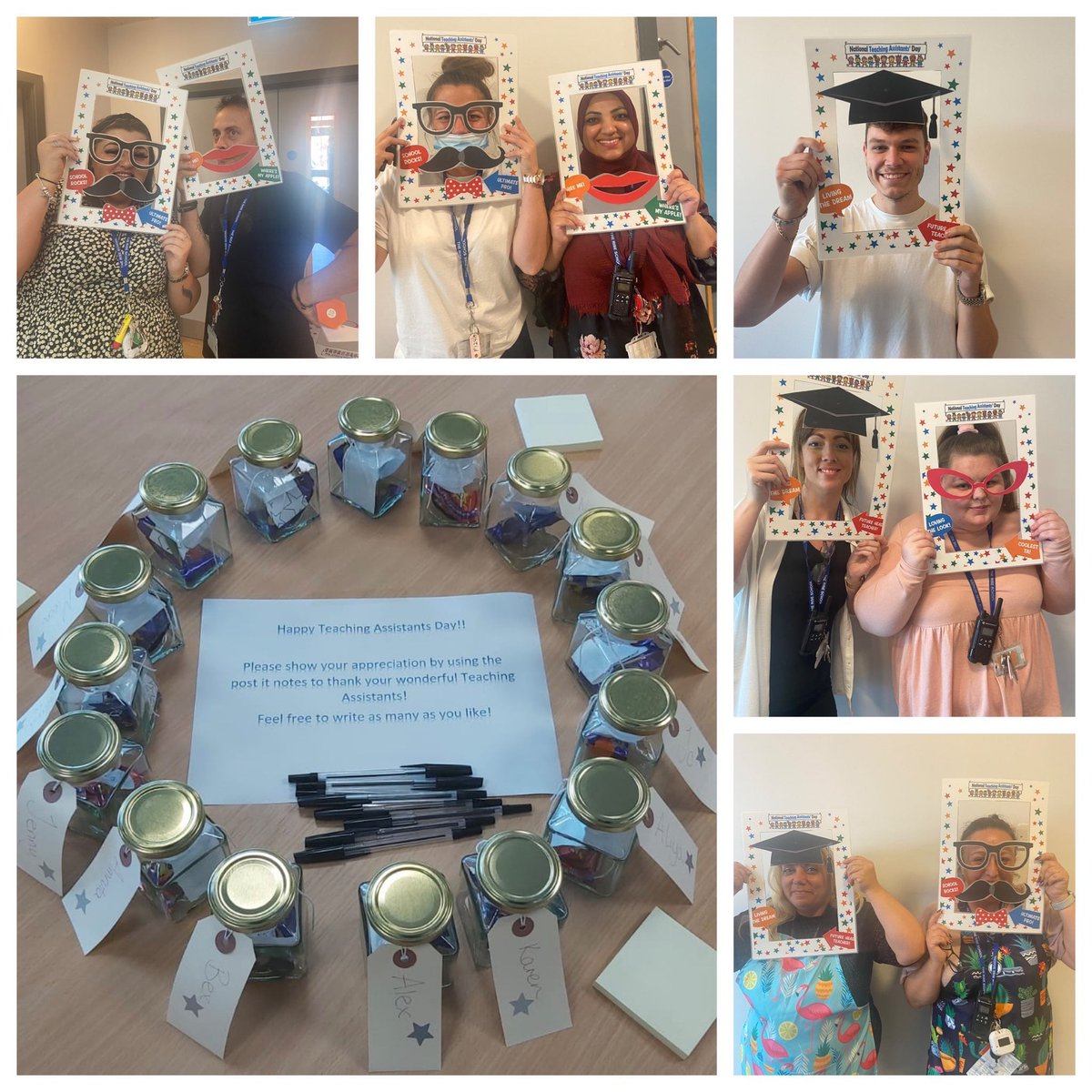 NationalTADay's tweet photo. Counting down the days until #NationalTADay! 🎉🙌

We can't wait to celebrate and appreciate our incredible Teaching Assistants very soon. Here's a throwback to last year's fun – let's outshine it this year! 🎈🎊 

#TeachingHeroes #AppreciationTime #NTAD https://t.co/j8nSM6VErs