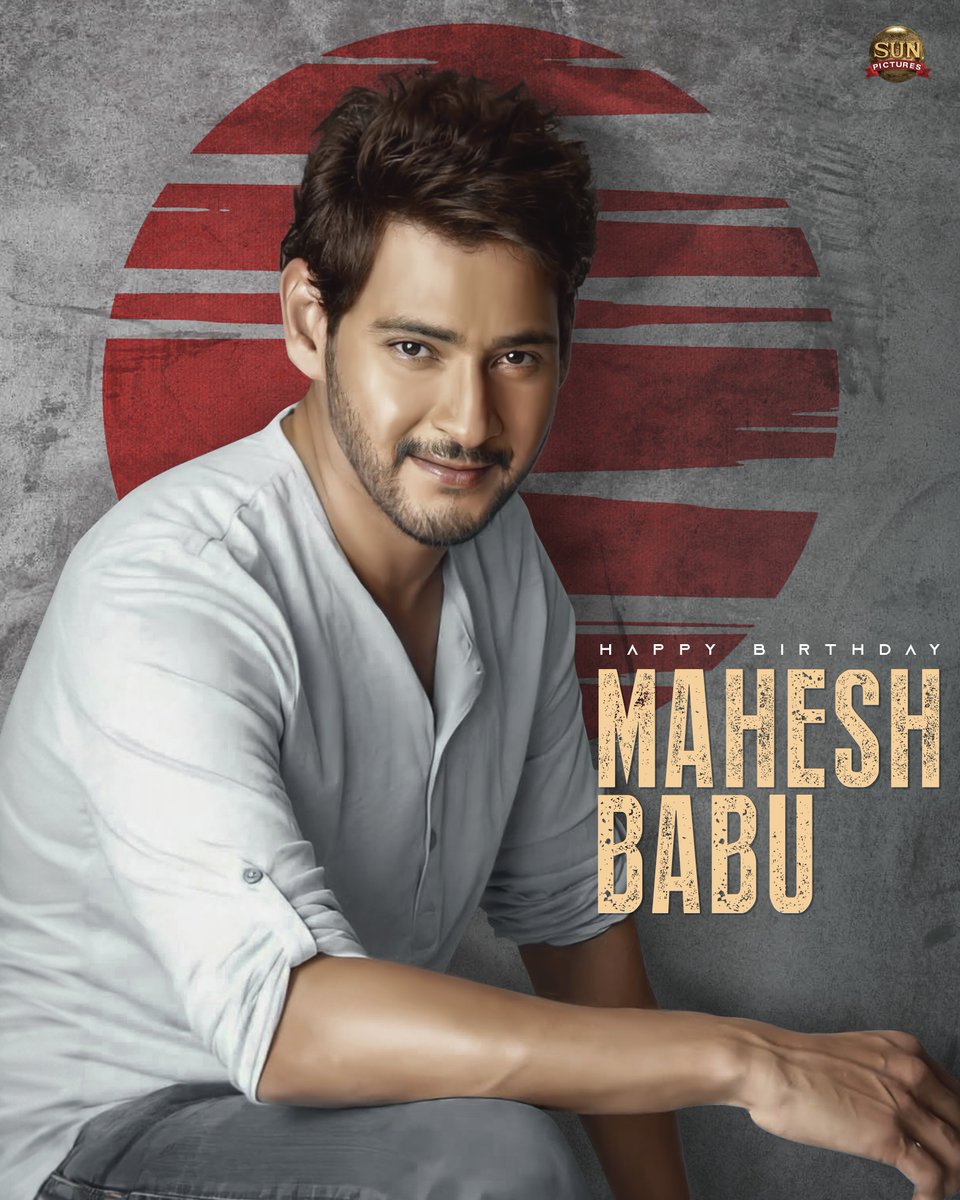 Wishing the fantastic actor @urstrulyMahesh a very Happy Birthday!

#HBDMaheshBabu #HappyBirthdayMaheshBabu