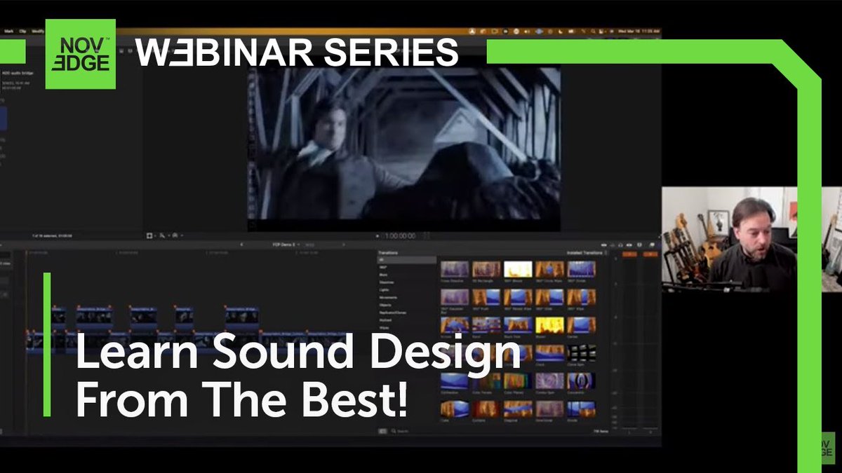 Learn #sounddesign from the best! #audiodesigndesk 
ow.ly/8AKM50OU3sn