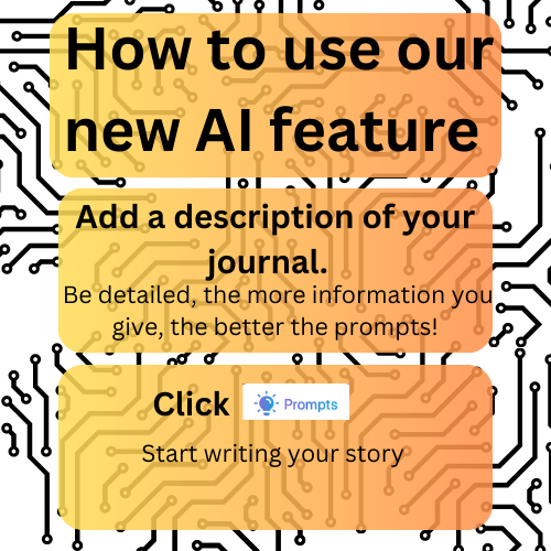 Have you heard about our new features? Unlock your story using our new AI function.

#ai #journal #onlinejournal