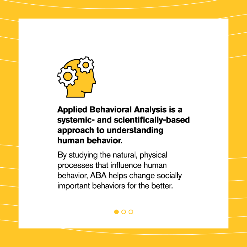 asuonline's tweet photo. What is #AppliedBehavioralAnalysis (ABA) and how can an ABA degree or #GraduateCertification help you gain the knowledge you need to help others? Let’s take a look. #ASUOnline