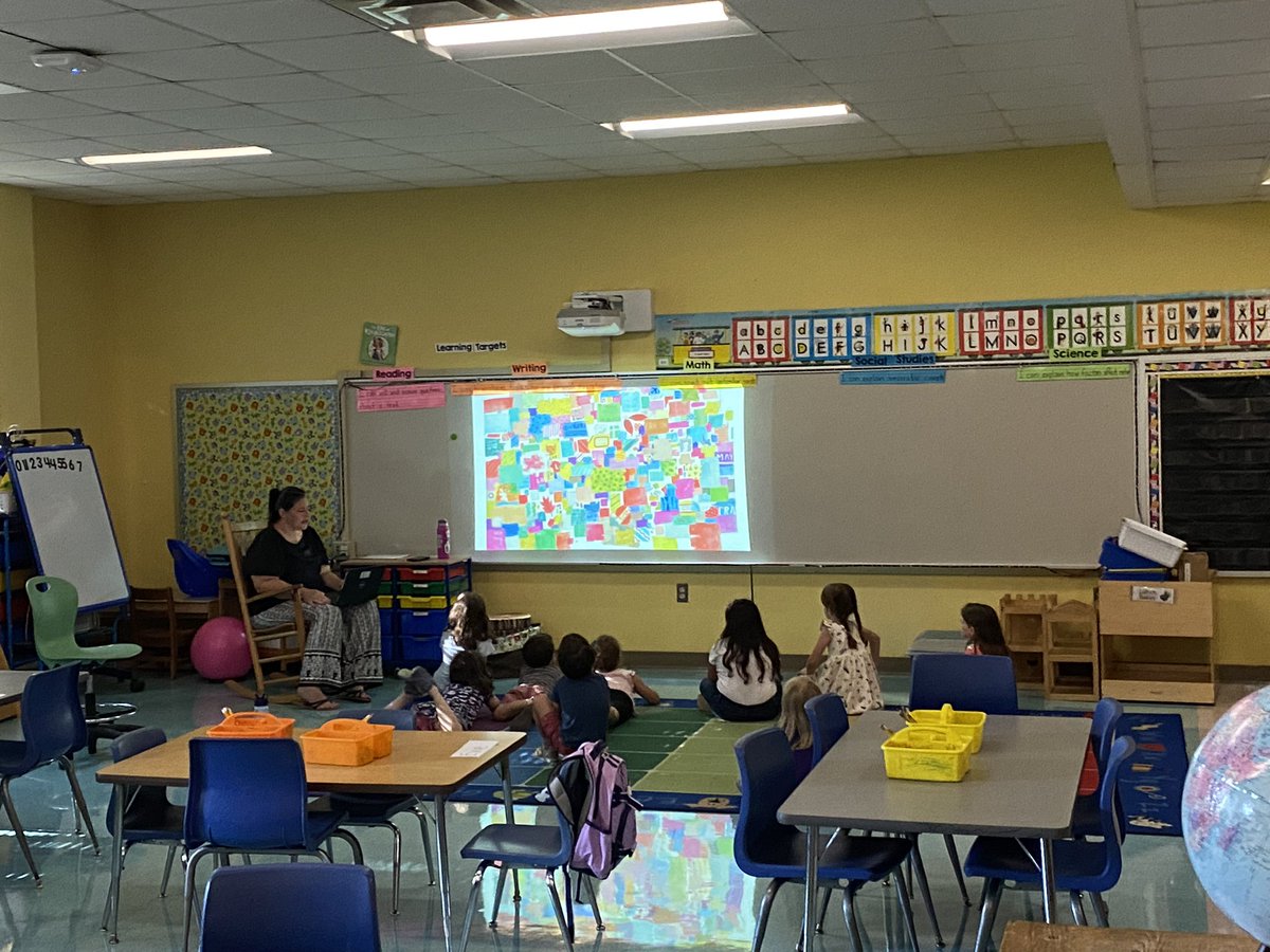 PrincipalMattia's tweet photo. We enjoyed meeting some of our Kindergarten students today as we began our Kindergarten readiness program. #EKPowe #weareDPS https://t.co/ldb45Xukjx