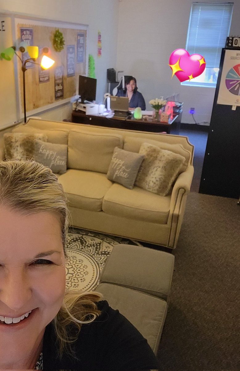 Barbara_Truluck's tweet photo. School counseling office goals! @FloydPanthers Ms. Estevez has created a calm and inviting space for her 6th grade students. Loved visiting the amazing Floyd MS Counselors today! @CCSDCounseling @CobbSchools #schoolcounselor https://t.co/IKsFkmtcMV